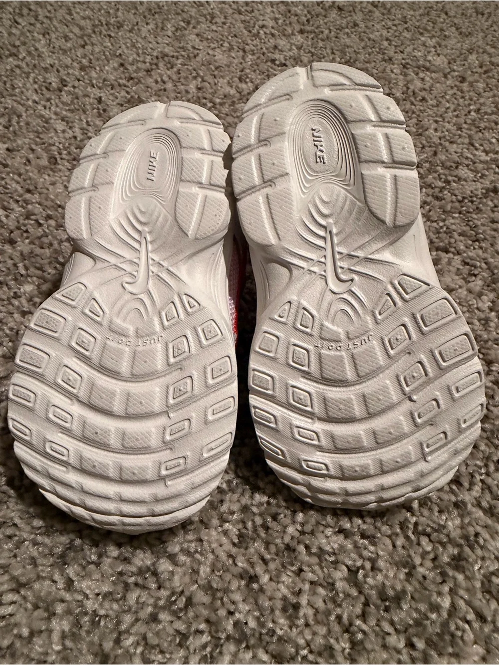 Nike Toddler Pink and White Athletic Sneakers